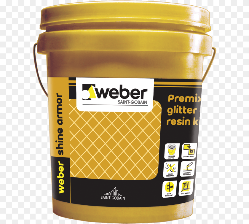Glitter Epoxy Grout Weber Shine Armor Does Saint Gobain Products, Paint Container, Cream, Dessert, Food Clipart PNG