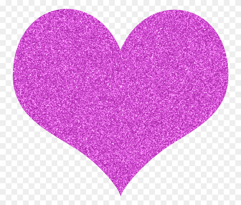 754x656 Glitter Glitter Heart Clip Art, Light, Rug, Purple HD PNG Download