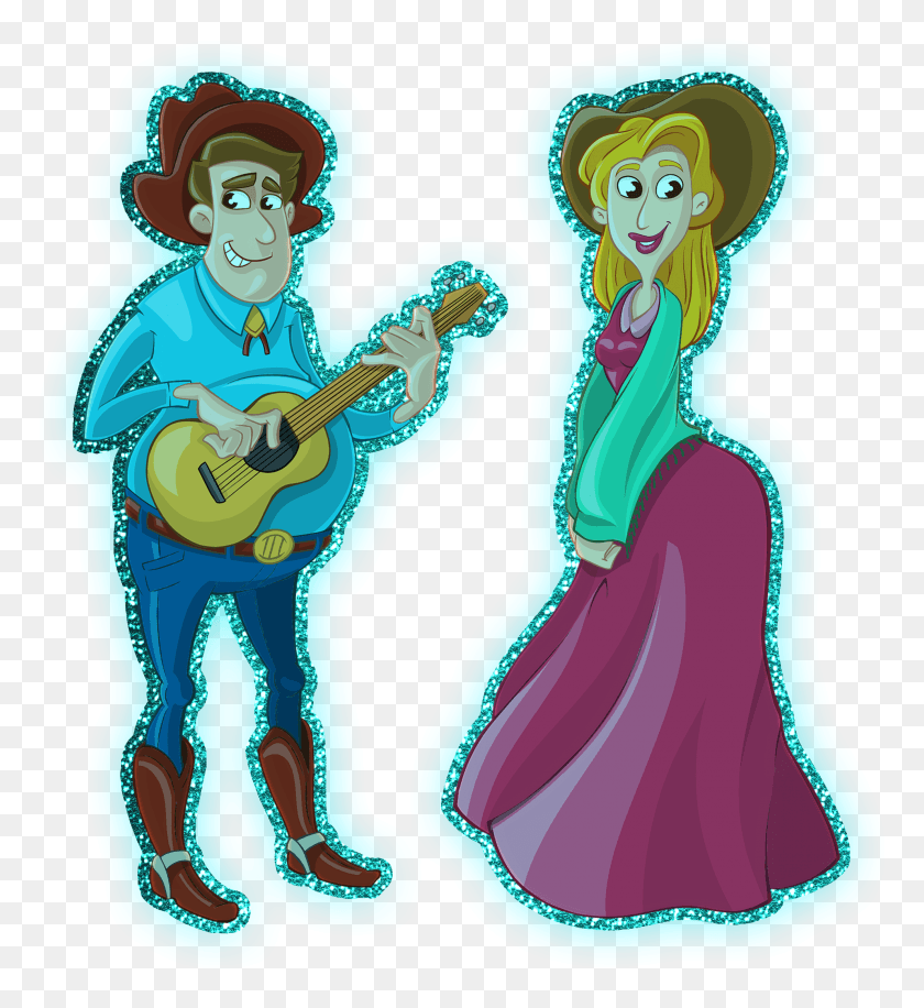 1985x2180 Glitter Music Illustration, Leisure Activities, Guitar, Musical Instrument HD PNG Download