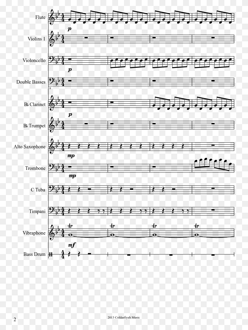 749x1057 Glitter Star Sheet Music Composed By Syaeph 2 Of Chameleon Herbie Hancock Bass Sheet Music, Gray, World Of Warcraft HD PNG Download