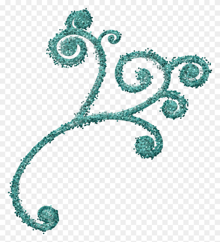 923x1024 Glitter Transparent Sd Swirl Glitter Swirl, Cross, Symbol, Jewelry HD PNG Download