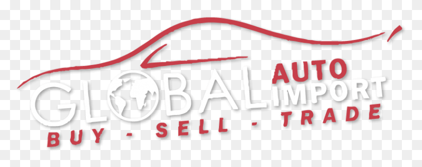 809x285 Global Auto Import Carmine, Label, Text, Logo HD PNG Download