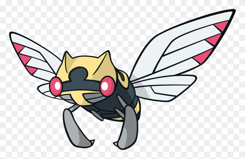 1600x996 Global Link Pokemon Ninjask, Wasp, Bee, Insect HD PNG Download