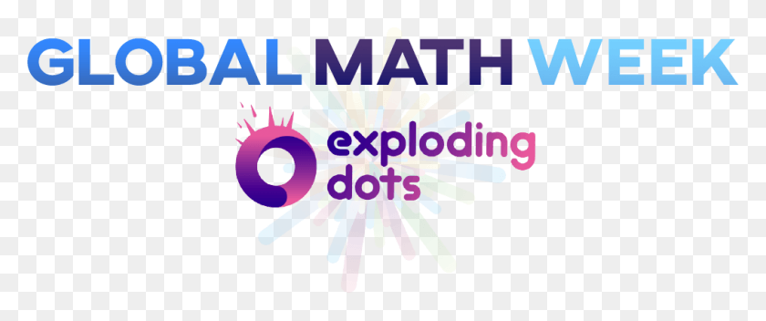1012x380 Global Math Week Exploding Dots Global Math Week, Graphics, Purple HD PNG Download