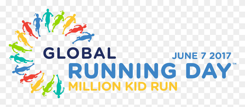 5403x2138 Global Running Day, Person, Human, Text HD PNG Download