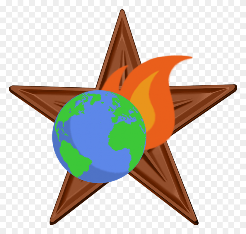 962x915 Глобальное Потепление И Изменение Климата Барнстар Глобальное Потепление, Символ Звезды, Символ, Конус Hd Png Скачать