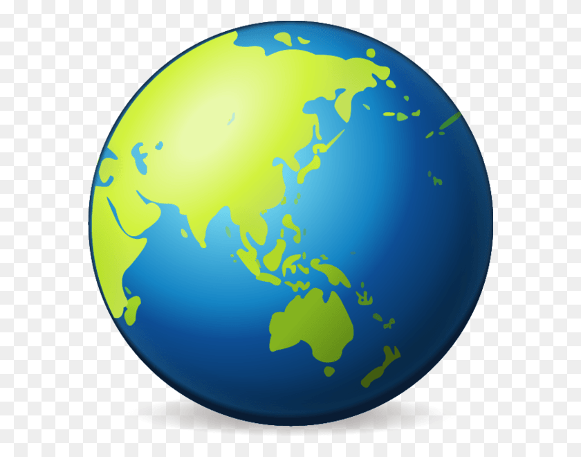 586x600 Globe Asia, Outer Space, Astronomy, Space HD PNG Download