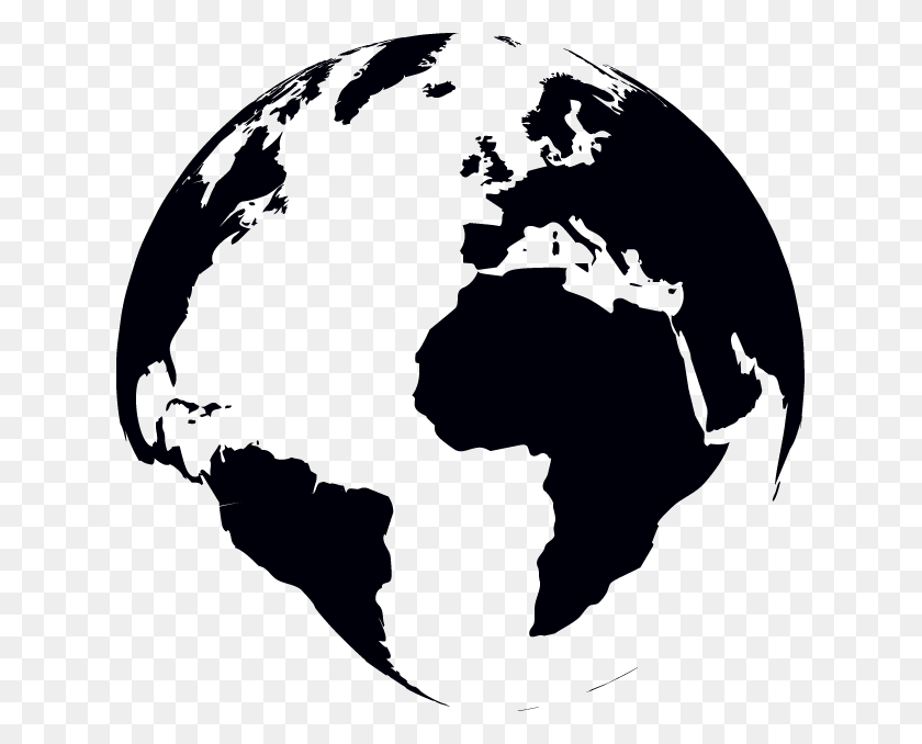 627x618 Глобус Европа Карта Африки И Ближнего Востока, Космическое Пространство, Астрономия, Вселенная Hd Png Скачать