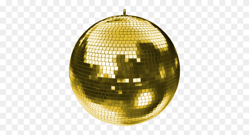 376x395 Globe Globo Dourado Gold Lucianoballack Pink Disco Ball, Sphere, Lamp HD PNG Download