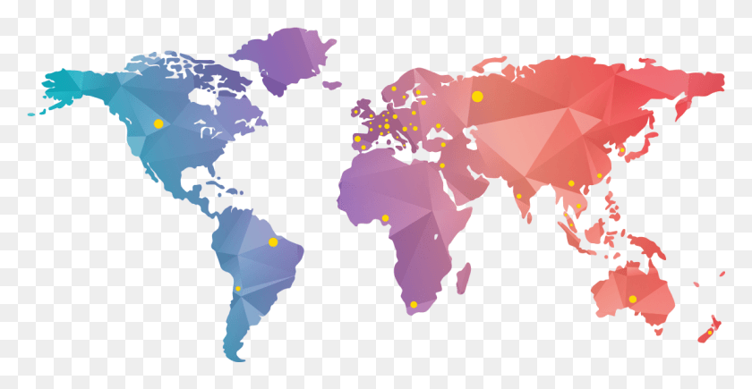 1112x536 Globe Roadmap Transprent World Map Vector Red, Plot, Map, Diagram HD PNG Download