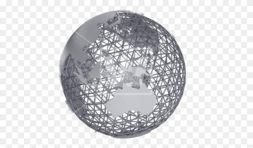 539x432 Глобус Прозрачные Изображения Металлический Глобус, Сфера, Кристалл, Алмаз Png Скачать