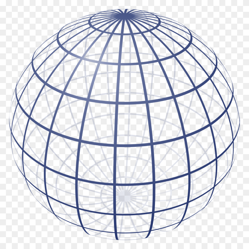 1024x1024 Globe Wireframe, Sphere, Lamp, Chandelier HD PNG Download