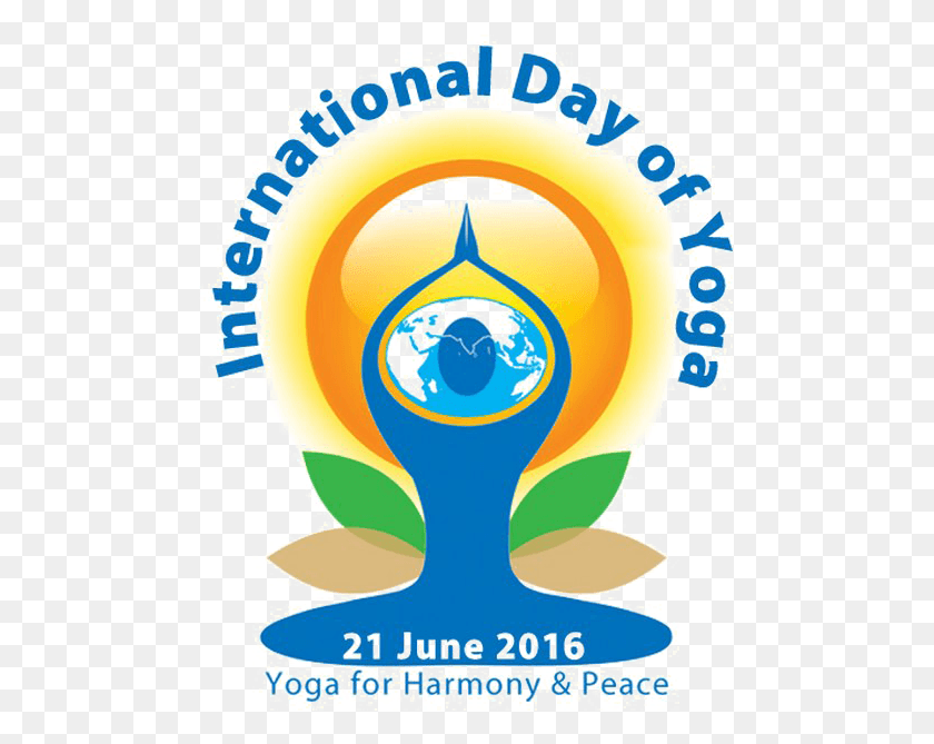 484x609 Globe With Meditation Yoga Logo Design Image International Yoga Day 2018 Theme, Flare, Light HD PNG Download