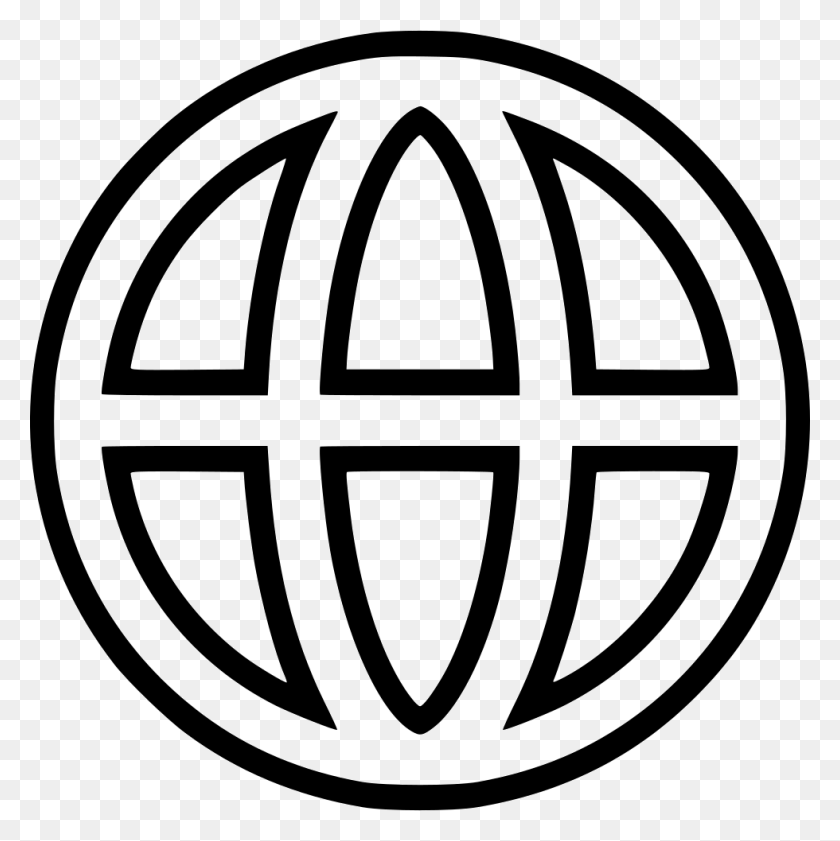 980x982 Глобус Мир Каркасный Значок, Логотип, Символ, Товарный Знак Hd Png Скачать