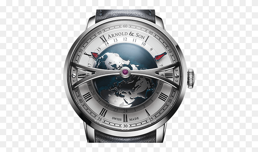 431x435 Globetrotter Globetrotter Arnold And Son, Wristwatch, Clock Tower, Tower HD PNG Download