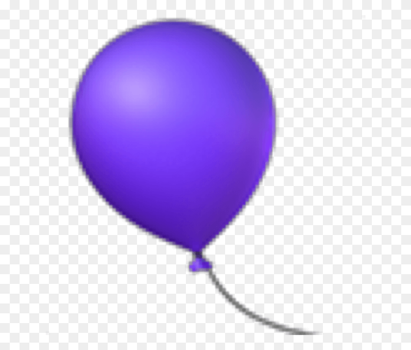 656x655 Globo Balloon Violet Violeta Emoji Freetoedit Emoji, Ball HD PNG Download