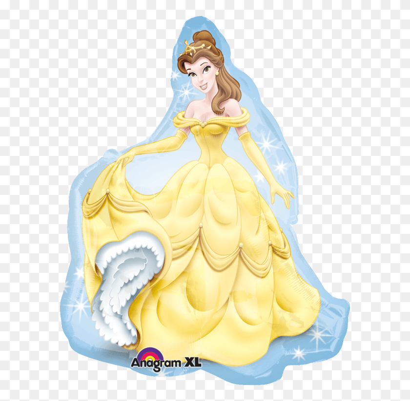 600x763 Descargar Png Globo Belle Shape Super Shape Globos De Helio Disney, Graphics, Figurine Hd Png