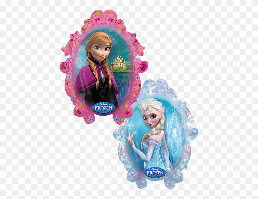 455x590 Globo Frozen Frozen Shapes, Doll, Toy, Hair HD PNG Download