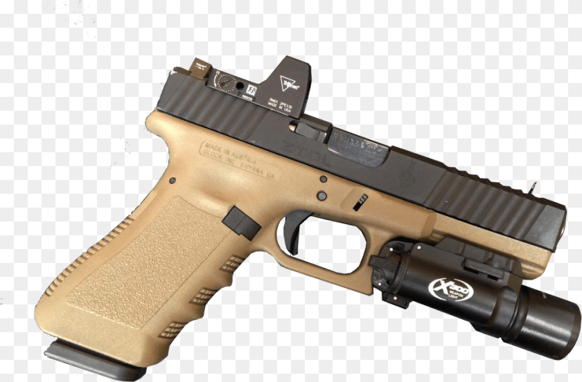 999x656 Glock 17 Mos Zev2 Glock, Firearm, Gun, Handgun, Weapon PNG