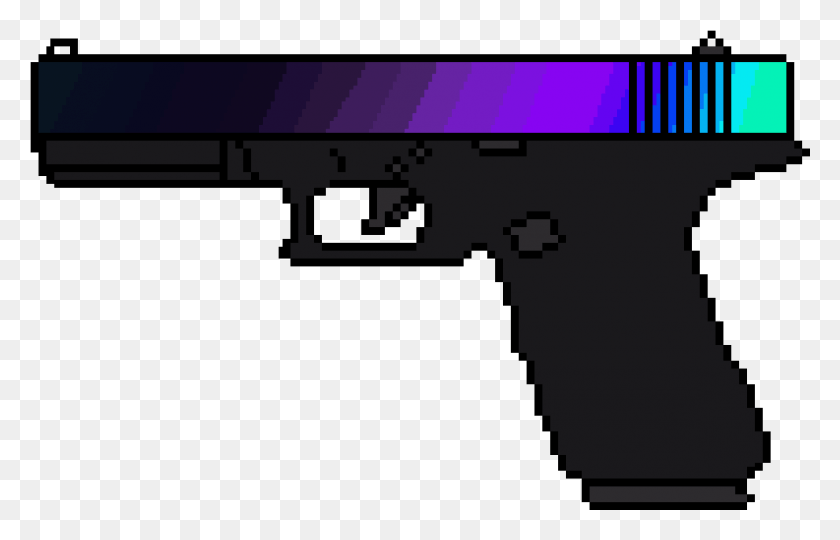 1189x733 Glock 18 Neon Fade Rifle, Weapon, Weaponry, Gun HD PNG Download