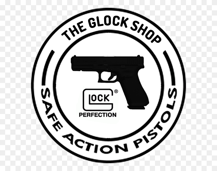 600x600 Glock Firearms Stocking Dealer, Этикетка, Текст, Пистолет Hd Png Скачать