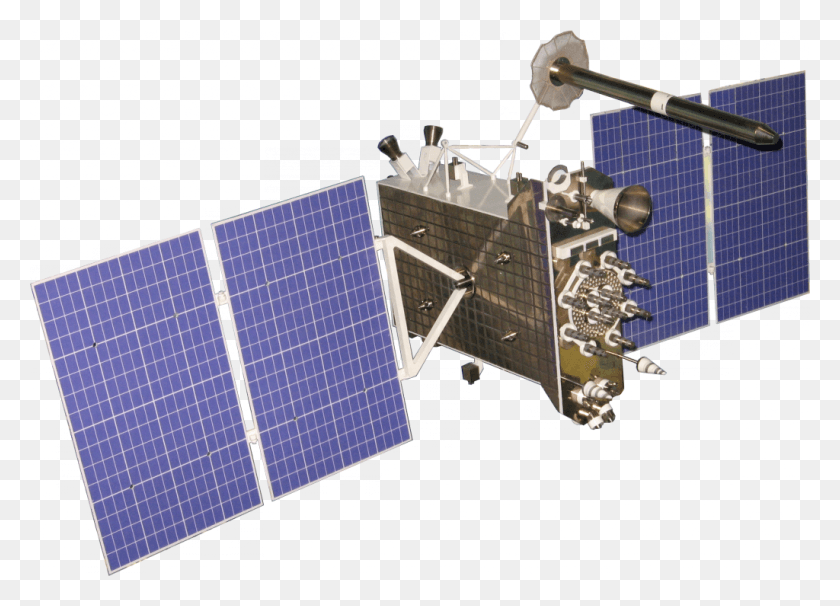 1024x717 Descargar Png Glonass K Satellite Sputnik Glonass, Dispositivo Eléctrico, Paneles Solares Hd Png