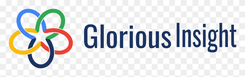 2677x705 Glorious Insight Digital Partner Electric Blue, Word, Text, Alphabet HD PNG Download