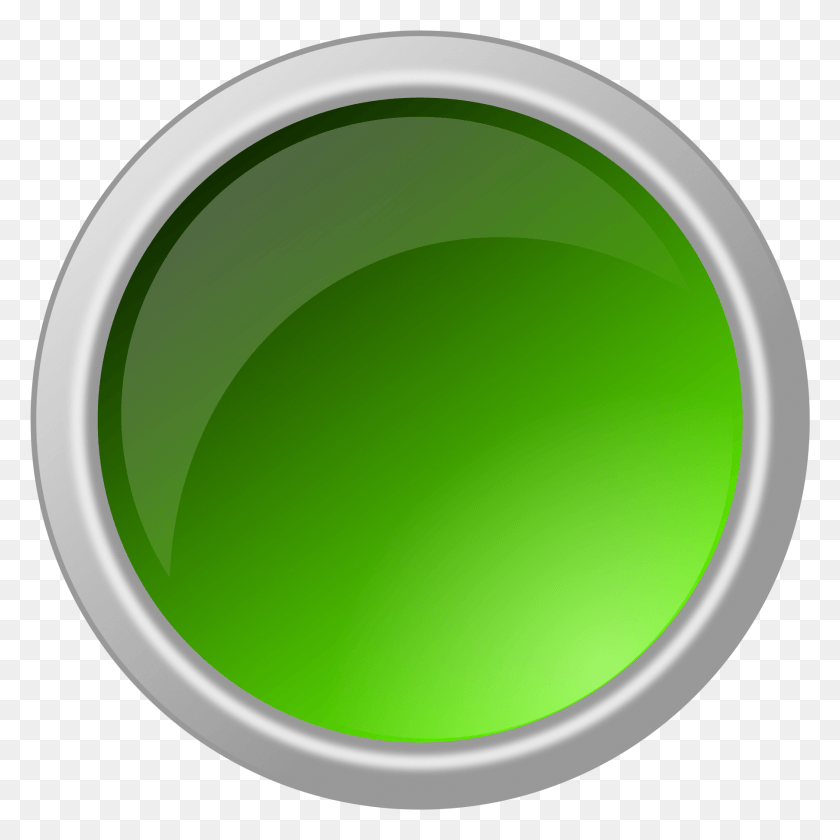 1802x1802 Glossy Green Button Clip Art Circle, Plant, Moss, Beverage HD PNG Download