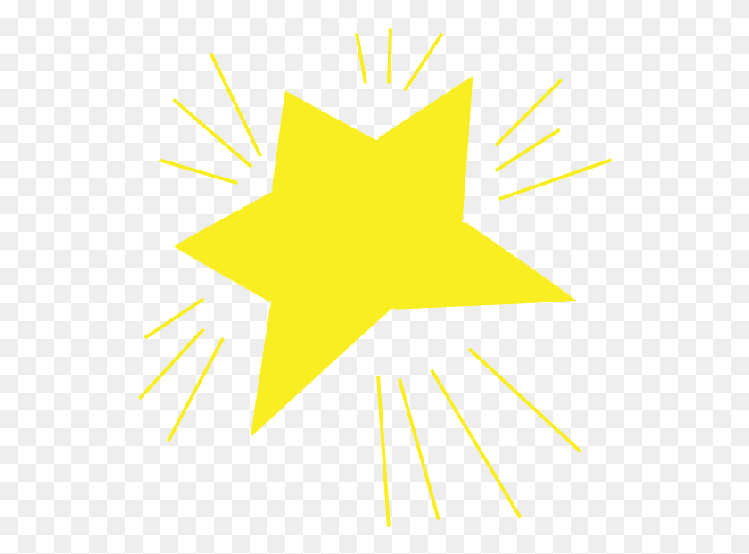 532x561 Glow Clipart Shining Star Shiny Star Clip Art, Star Symbol, Symbol, Outdoors HD PNG Download