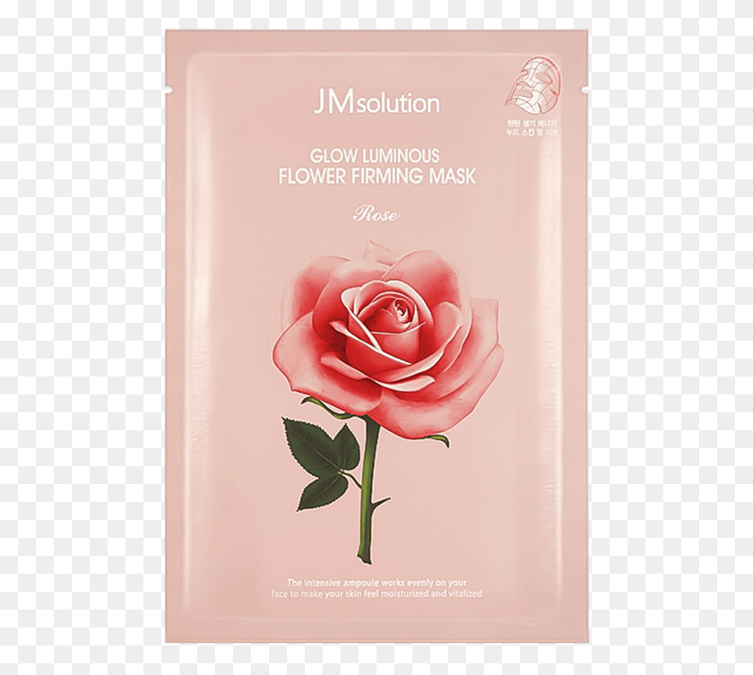 476x693 Glow Luminous Flower Firming Mask Rose, Plant, Blossom, Text Descargar Hd Png