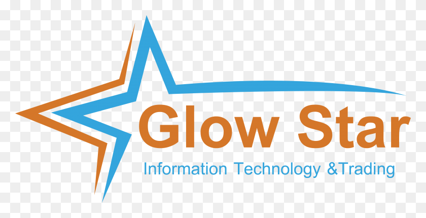 4215x2002 Glow Star Logo Graphic Design, Symbol, Trademark, Text HD PNG Download