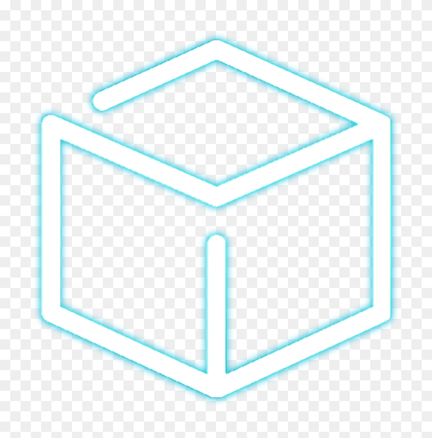 906x921 Glowing Cube Blockarray Logo, Mailbox, Letterbox, Rubix Cube HD PNG Download