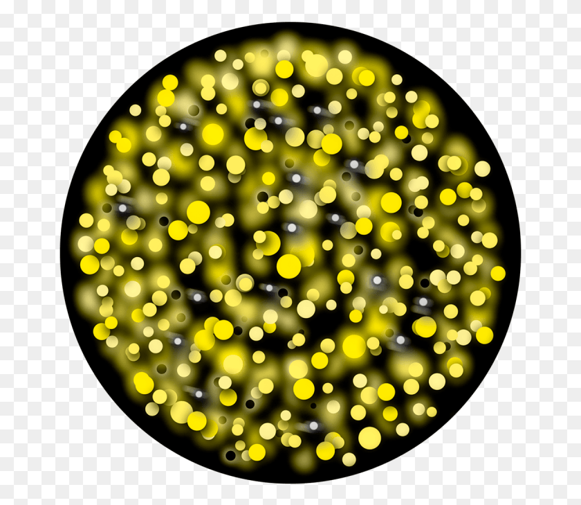 669x669 Glowing Dots Circle Shirt Design Ideas, Bead, Accessories, Accessory HD PNG Download
