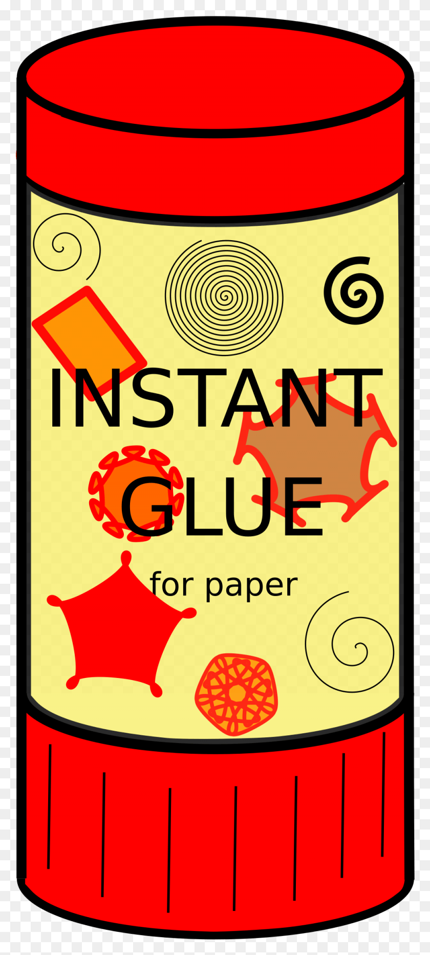 975x2257 Glue Picture Glue Stick Clipart, Advertisement, Poster, Flyer HD PNG Download