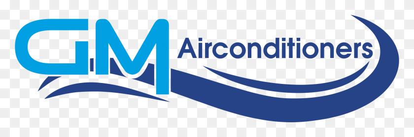 2000x564 Gm Air Conditioners Logo Air Conditioner Service Logo, Symbol, Trademark, Word HD PNG Download