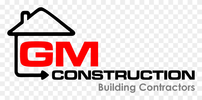 5317x2442 Gm Construction Логотип Gm Construction, Символ, Товарный Знак, Первая Помощь Hd Png Скачать