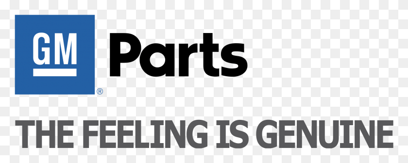 2191x777 Gm Parts Logo Transparent General Motors, Text, Alphabet, Symbol HD PNG Download