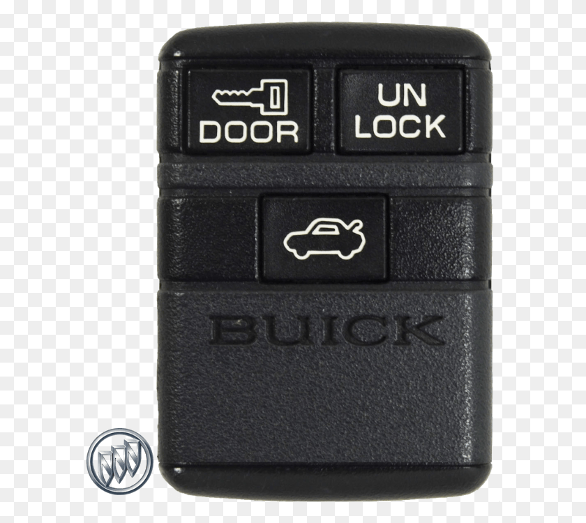 594x690 Gm Remote Lock Unlock Trunk Buick Logo Wallet, Electronics, Text, Adapter HD PNG Download