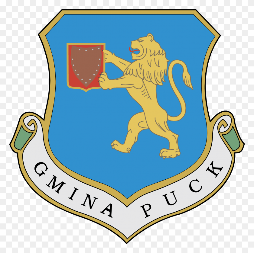2191x2187 Gmina Puck Logo Transparent Municipalidad Provincial De Chachapoyas, Armor, Symbol, Shield HD PNG Download