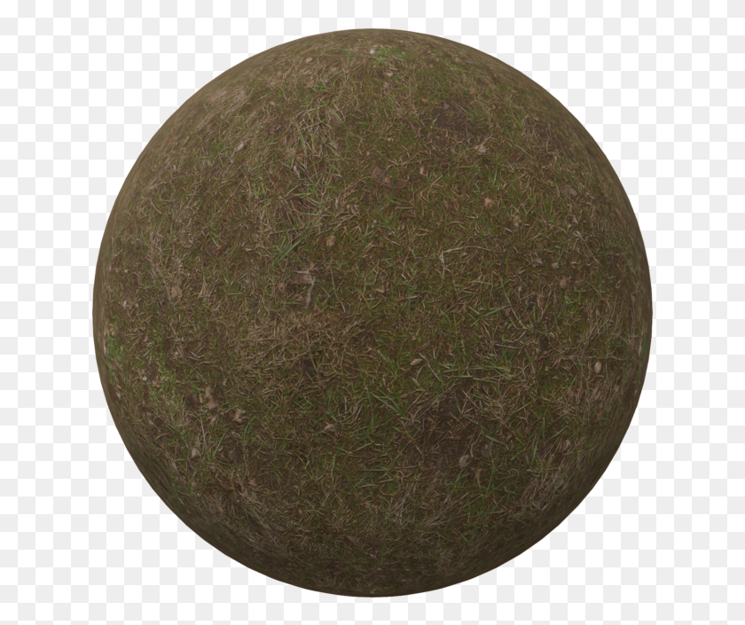 635x645 Gnarly Grass Circle, Sphere, Moon, Outer Space HD PNG Download