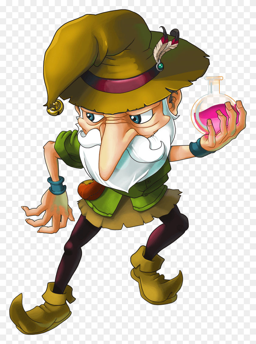 2219x3048 Gnome Alchemist Cartoon, Helmet, Clothing, Apparel HD PNG Download