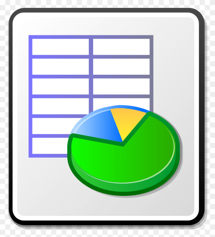 857x955 Gnome Mime Application Vnd Spreadsheet Icon, Label, Text, Electronics HD PNG Download