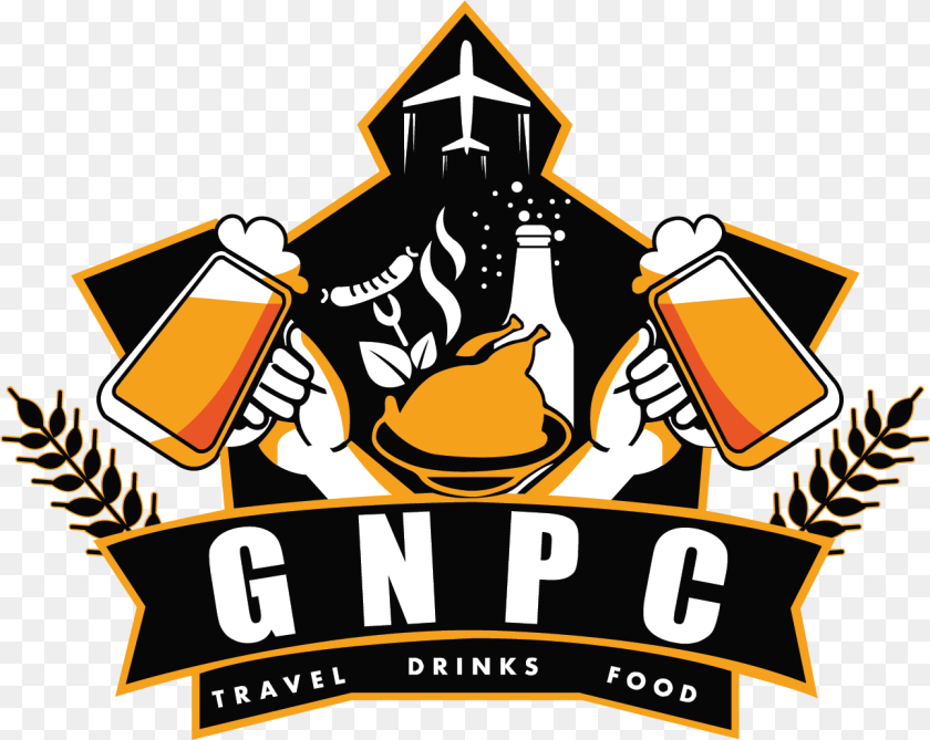 1291x1028 Gnpc Logo Gnpc Logo, Alcohol, Beer, Beverage, Lager Sticker PNG