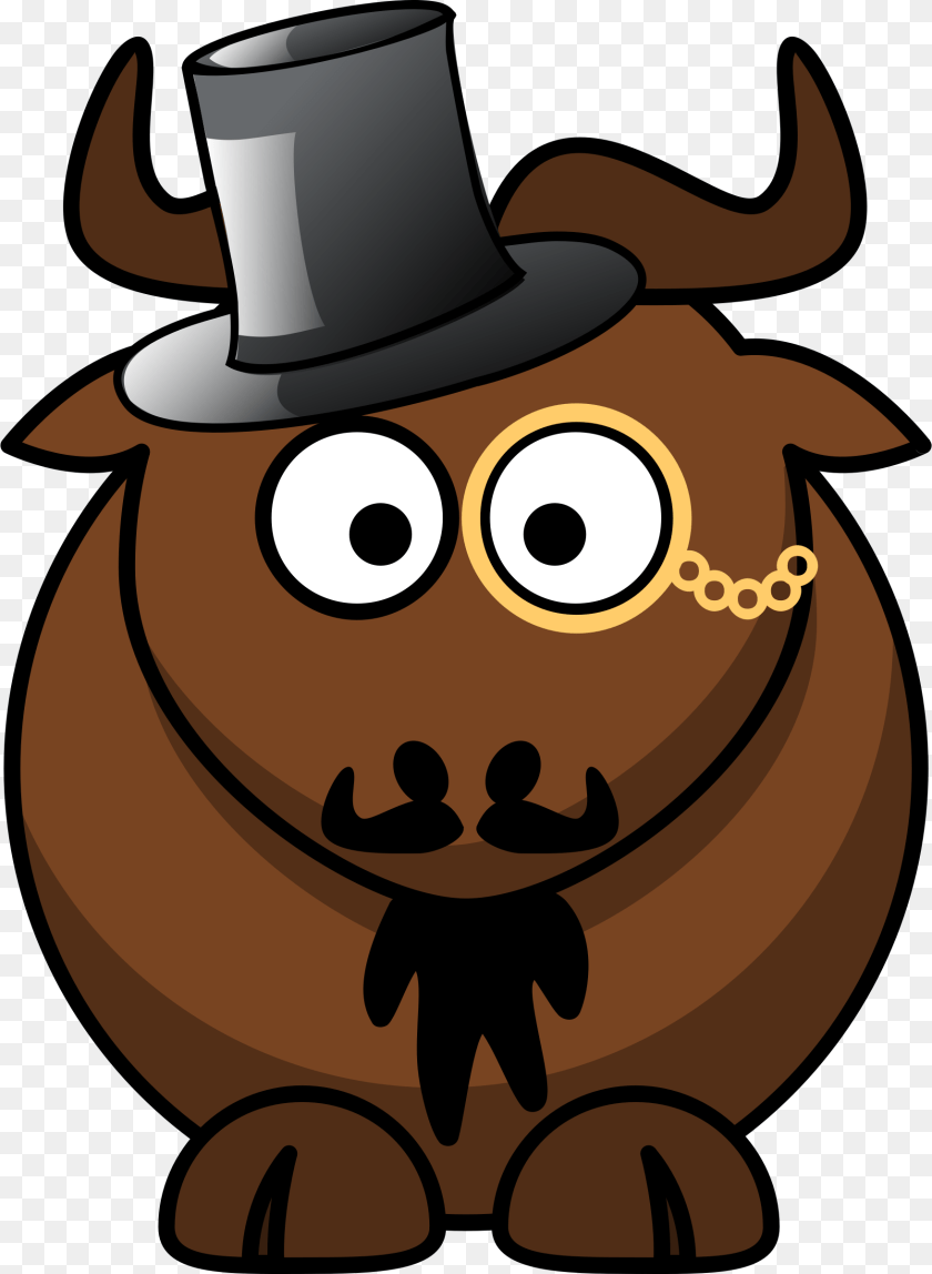 Gnu Cartoon, Clothing, Hat, Nature, Outdoors PNG