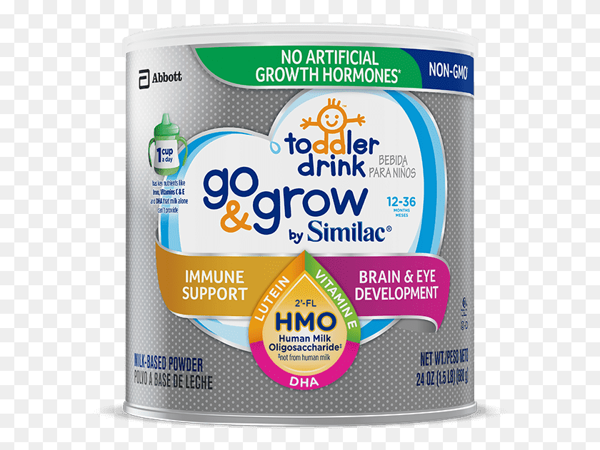 581x571 Go Amp Grow By Similac Non Gmo With 239fl Hmo Toddler Similac Go And Grow Hmo, Tin, Can, Canned Goods HD PNG Download