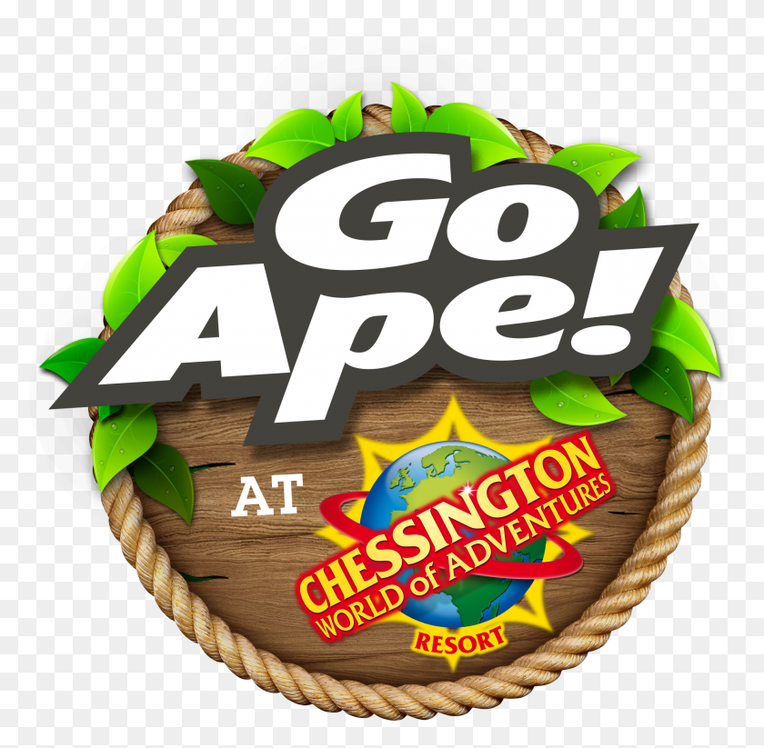 1890x1849 Go Ape At Chessington Chessington World Of Adventures, Birthday Cake, Cake, Dessert HD PNG Download