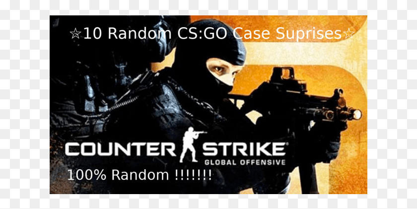 641x361 Go Case Suprises Counter Strike Global Offensive, Persona, Humano, Counter Strike Hd Png