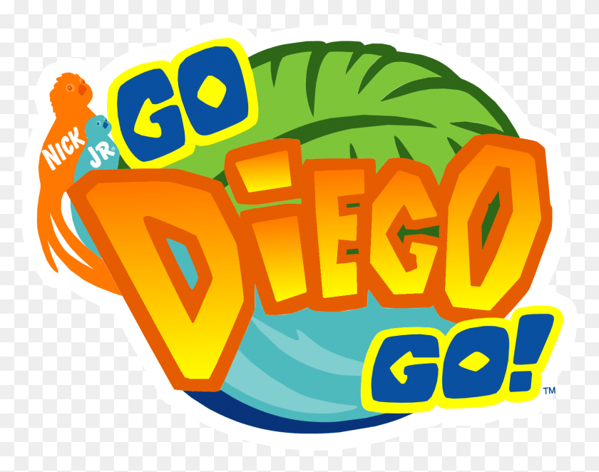 1574x1215 Descargar Png Go Diego Go Nick Jr Go Diego Go Logo, Word, Planta, Alimentos Hd Png