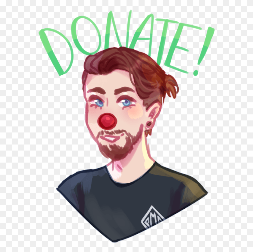588x777 Go Donate To Jack39s Stream Its For Charity Illustration, Performer, Person, Human HD PNG Download