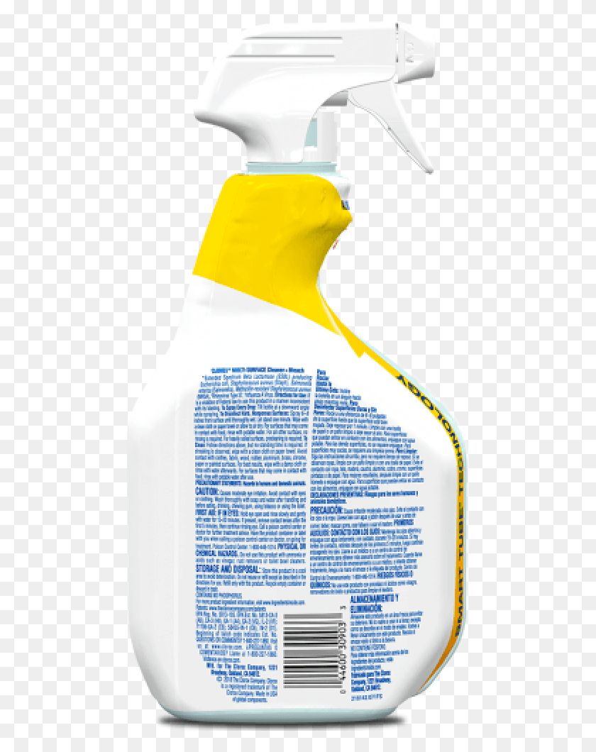 482x1000 Go For It With Clorox Multi Surface Cleaner Bleach Active Tank, Bottle, Text, Label HD PNG Download